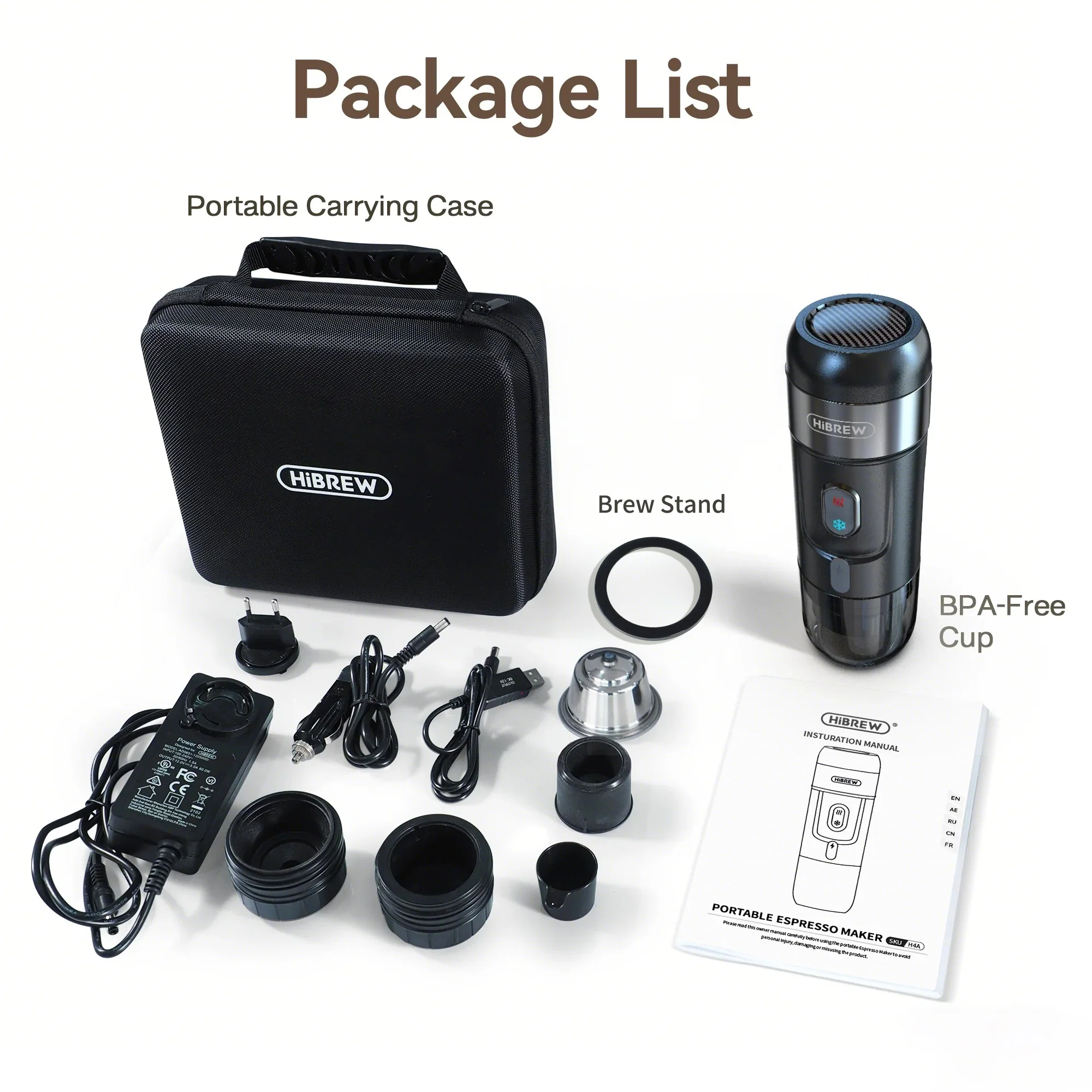 HiBREW Portable Coffee Machine  H4A - Image 5