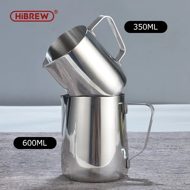 HiBREW 350ml & 450ml Milk Pitcher - Image 4