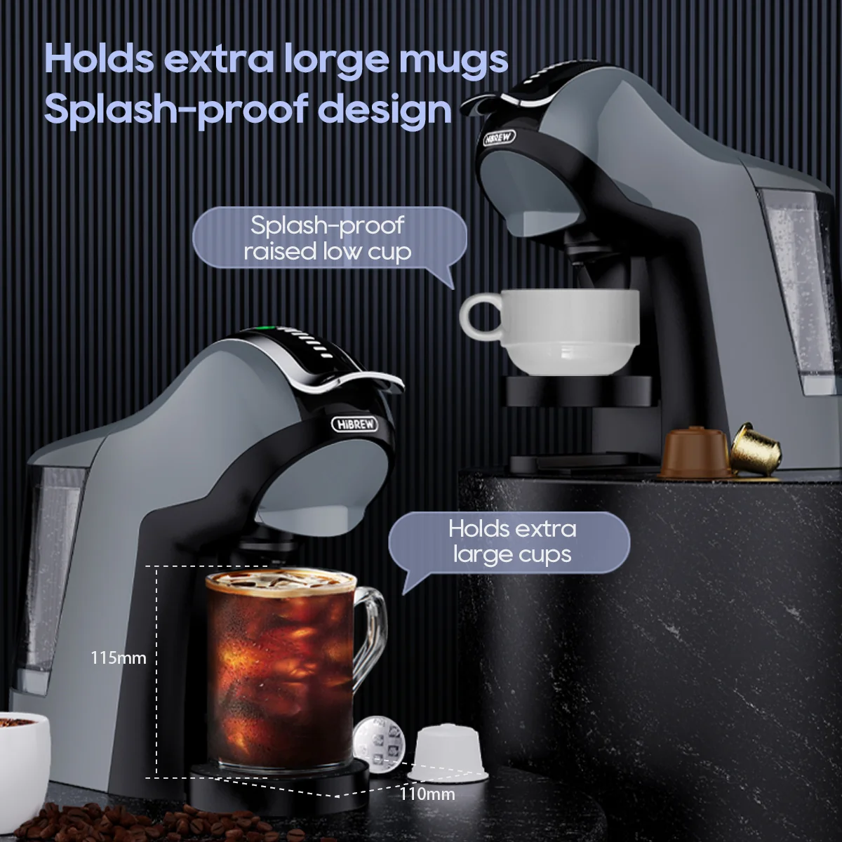 HiBREW 4-in-1 Capsule Coffee Maker H17 - Image 5