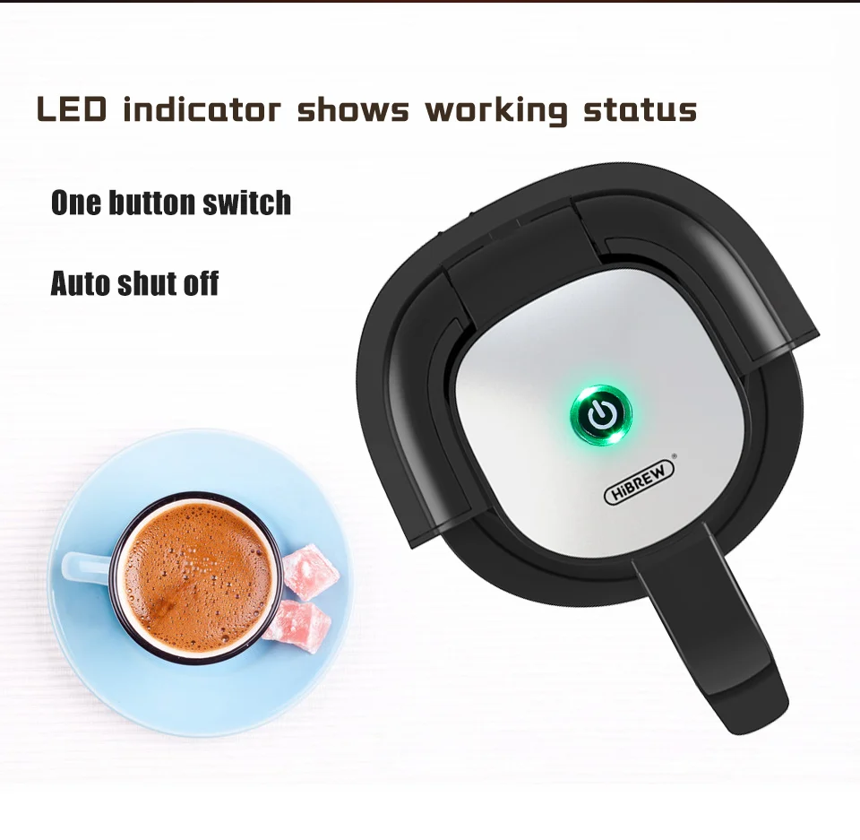 HiBREW Automatic Turkish Coffee Machine Electric Pot AC 220~240V Ground Coffee Maker H9 - Image 7