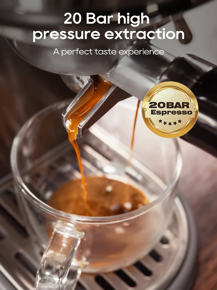 HiBREW 20Bar Semi Automatic Espresso Coffee Machine H10B - Image 3