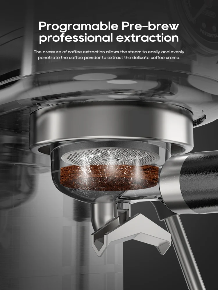 HiBREW 20Bar Semi Automatic Espresso Coffee Machine H10B - Image 5