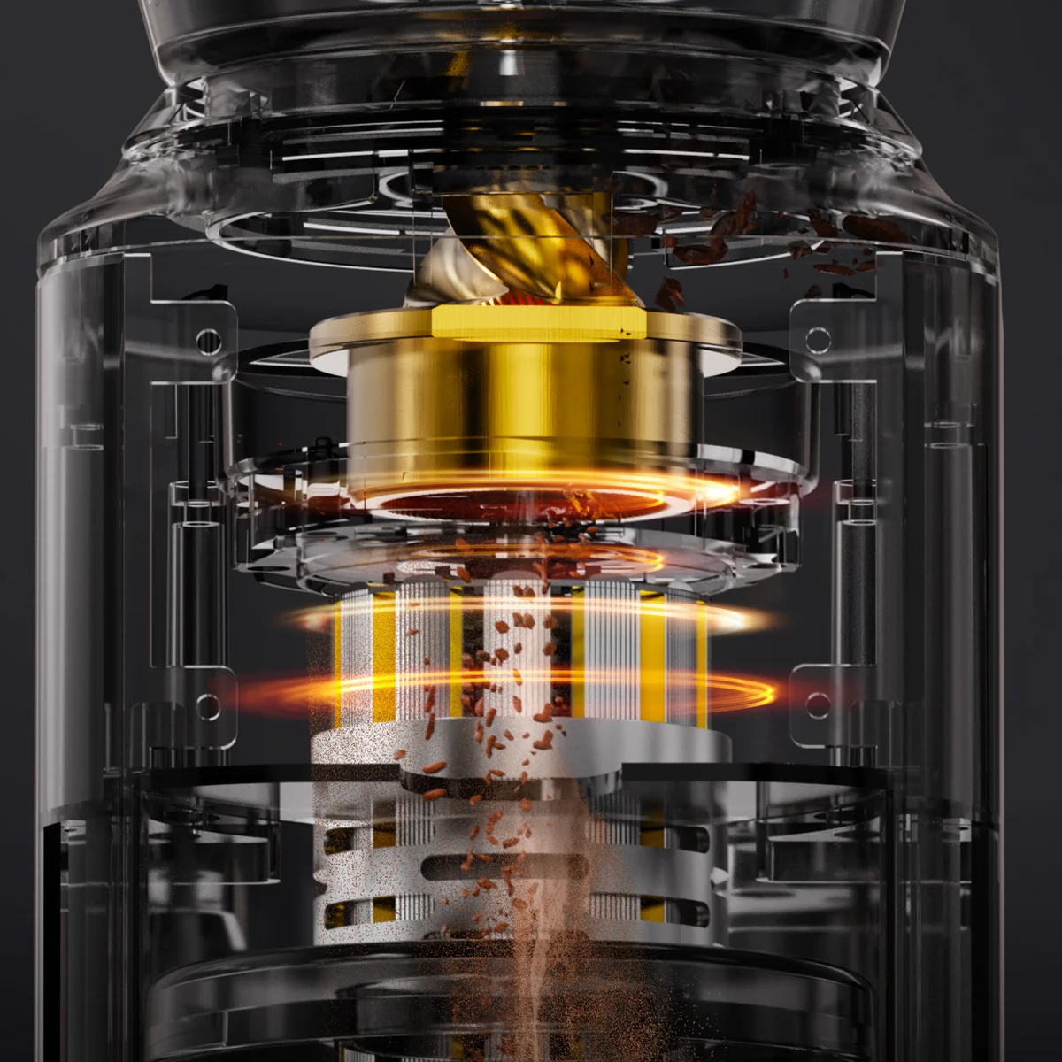 HiBREW G3 Plus: 31-Level Precision, Plasma Anti-Static, Smart Touchscreen Coffee Grinder – Perfect for Espresso, Pour Over & More - Image 12