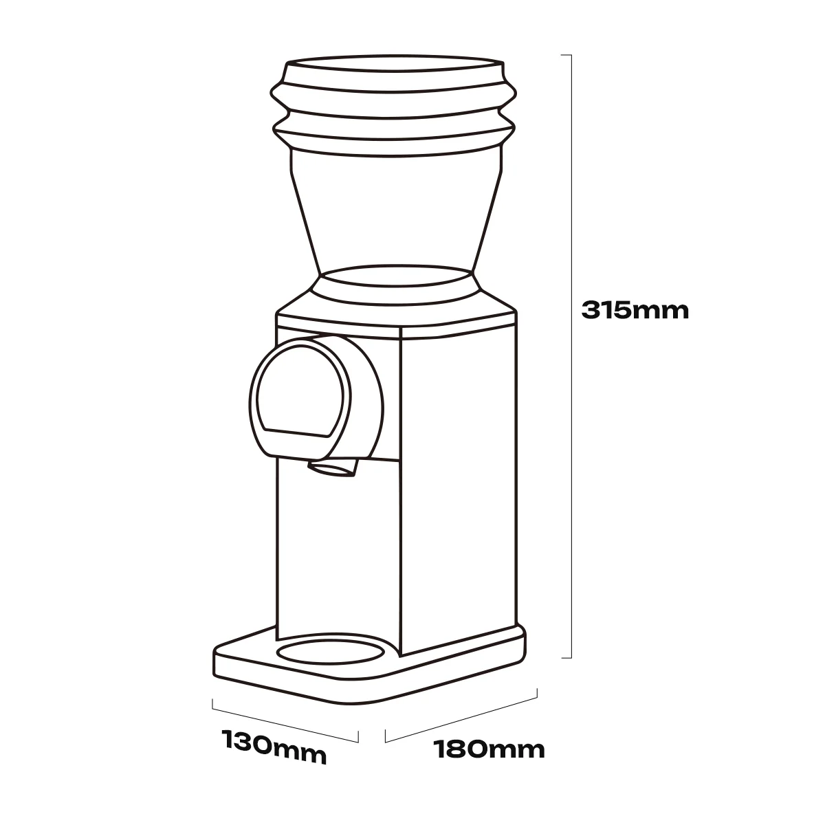 HiBREW G3 Plus: 31-Level Precision, Plasma Anti-Static, Smart Touchscreen Coffee Grinder – Perfect for Espresso, Pour Over & More - Image 19