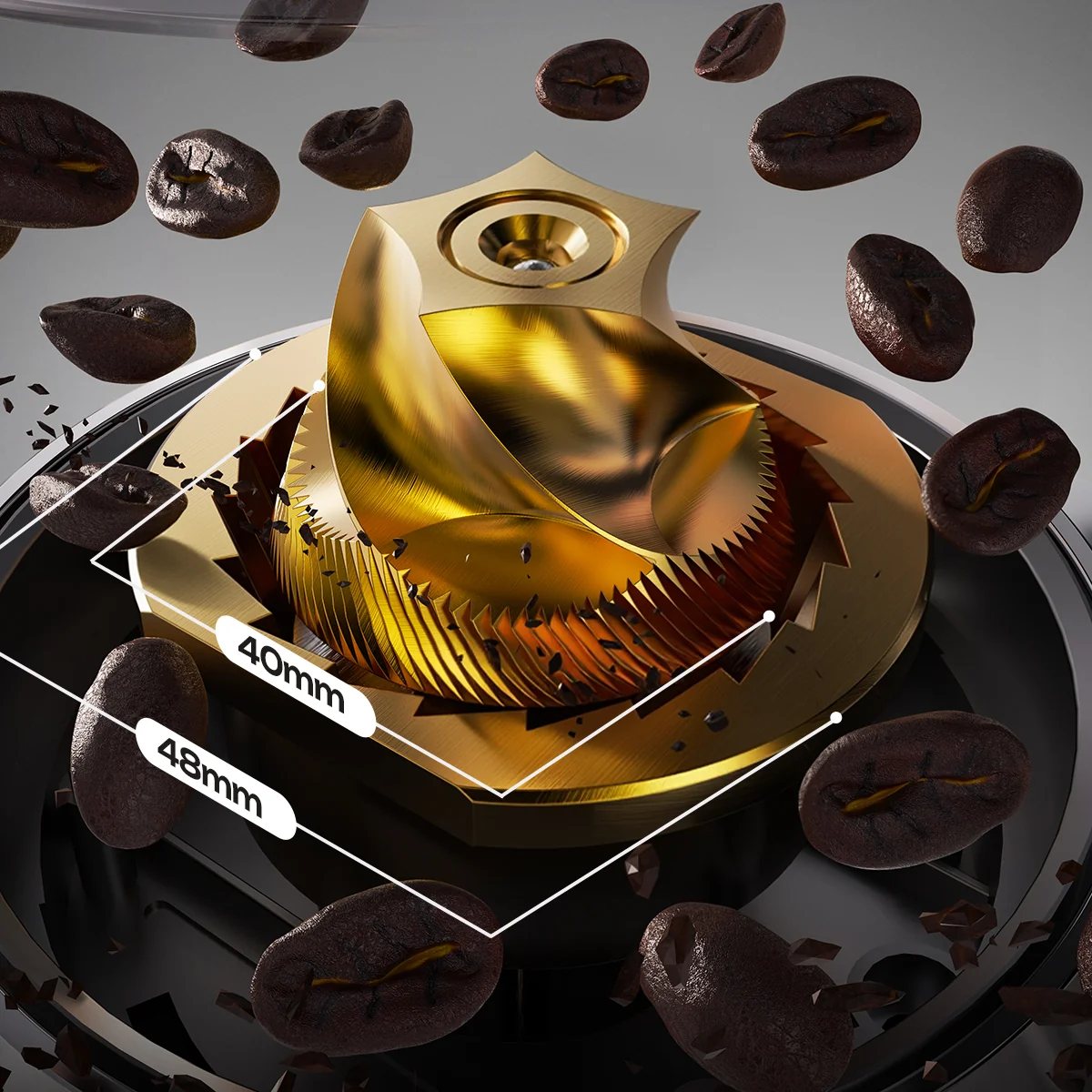 HiBREW G3 Plus: 31-Level Precision, Plasma Anti-Static, Smart Touchscreen Coffee Grinder – Perfect for Espresso, Pour Over & More - Image 9