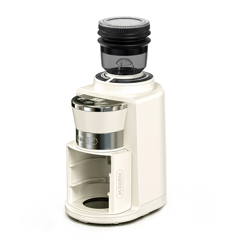 HiBREW Automatic Burr Mill Electric Coffee Grinder with 31 Gears Visual Bean Storage G3A - Image 3