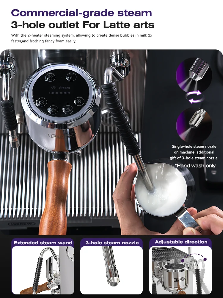 HiBREW H21 Espresso Machine Professional Coffee Experience at Home - Image 5