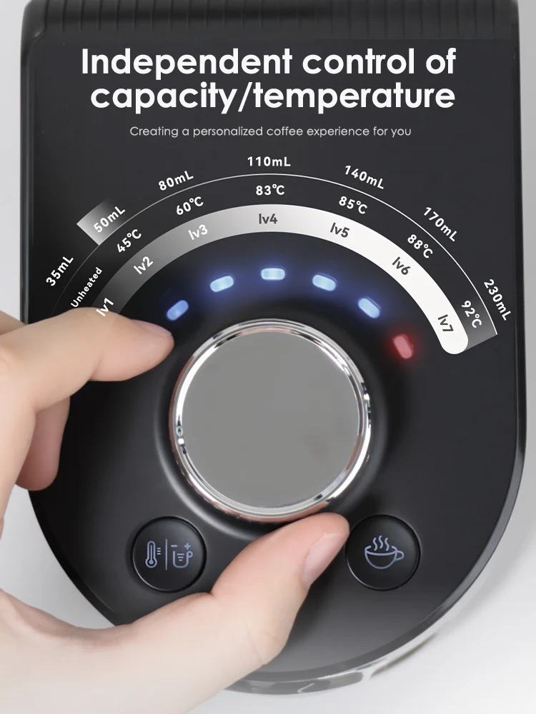 HiBREW H3C Coffee Machine – 3-in-1 Capsule Freedom with 7-Level Temperature Control - Image 5