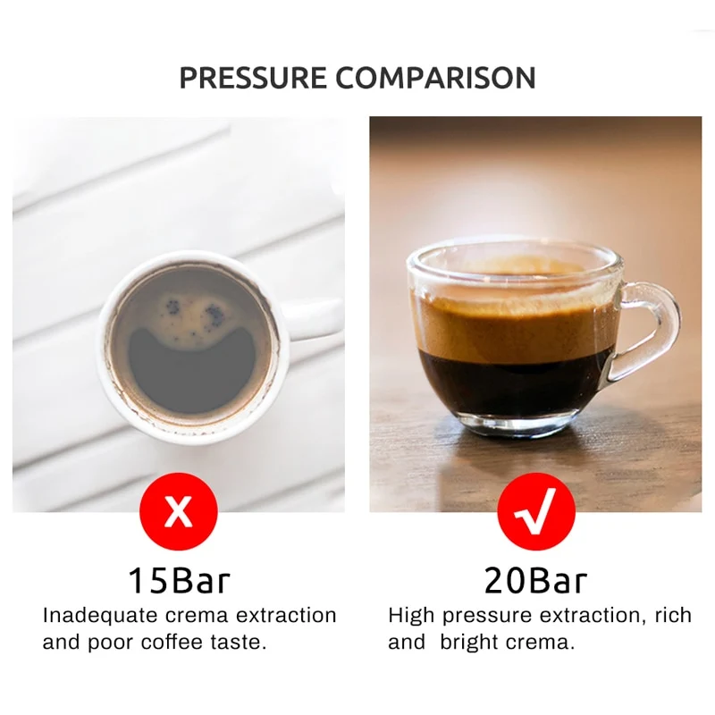 HiBREW 20 Bar Espresso inox Semi Automatic Coffee Machine Cafetera H5 - Image 4