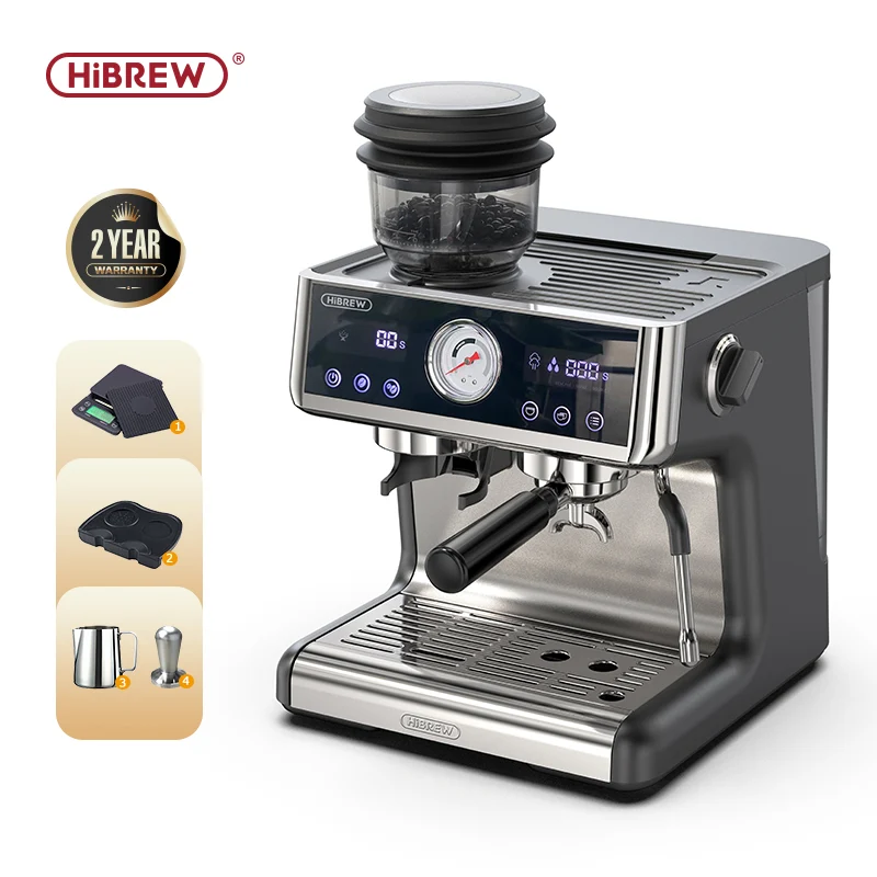 HiBREW Dual Boiler System Barista Pro Espresso Coffee Machine  H7A - Image 8