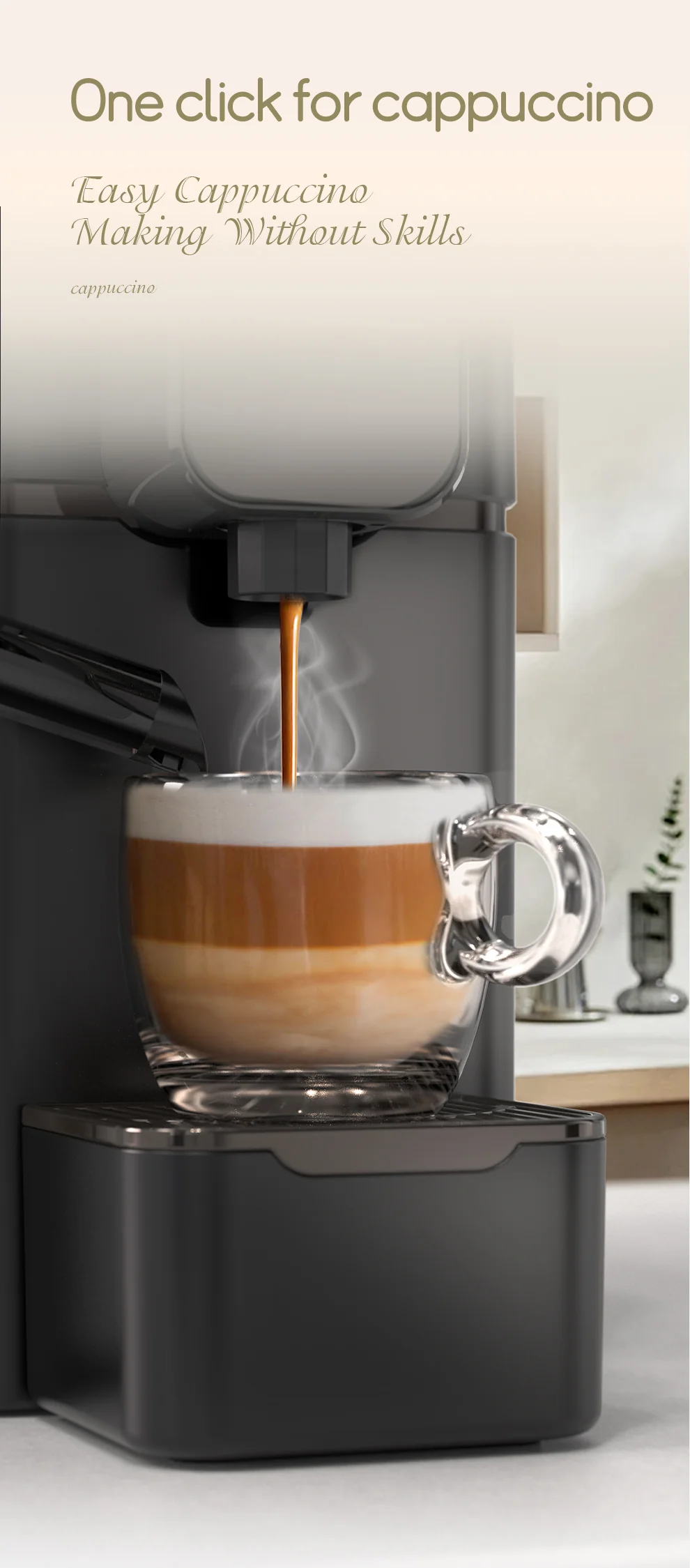 HiBREW Nes Capsule Coffee Machine H15 - Image 8