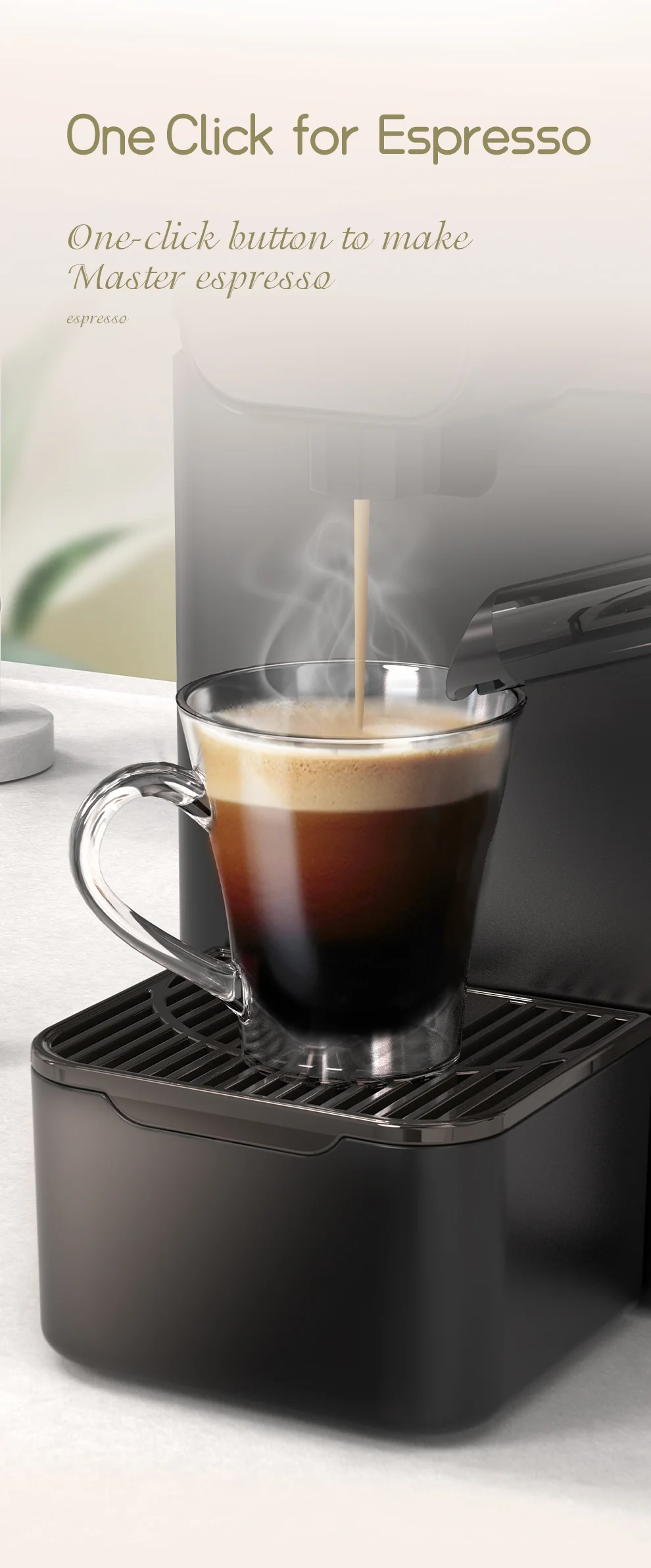 HiBREW Nes Capsule Coffee Machine H15 - Image 9