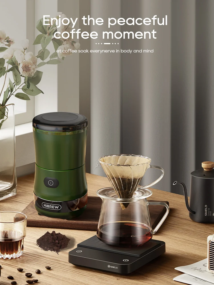 HiBREW Portable 3in1 Electric Coffee Grinder 2000mAh G2 - Image 3