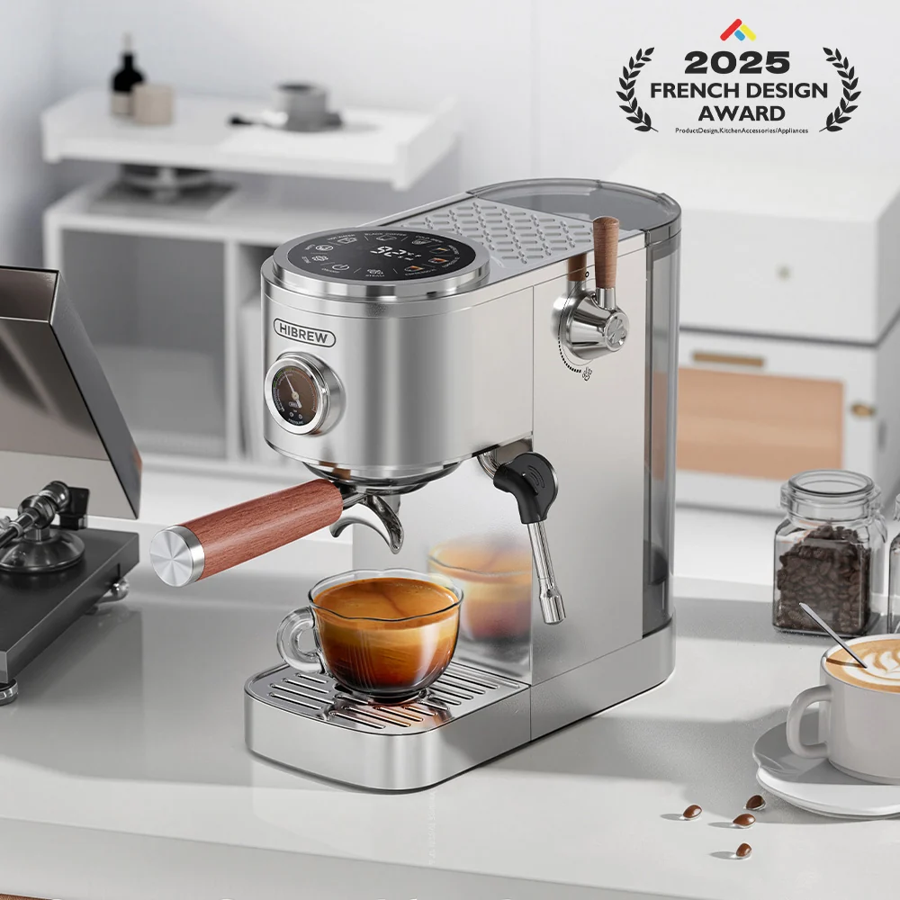 HiBREW Dual Boiler Espresso Machine with Intuitive Touchscreen H13 - Image 4