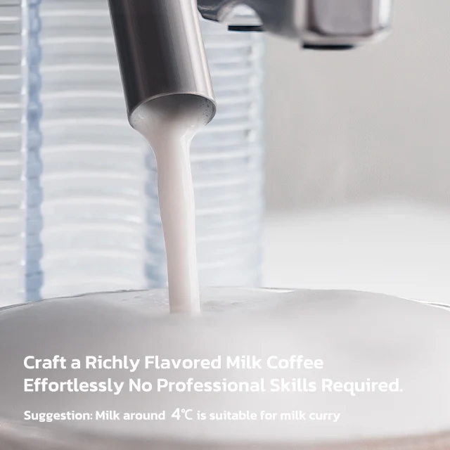 HiBREW Semi Automatic Coffee Machine Stainless Steels H13A - Image 3
