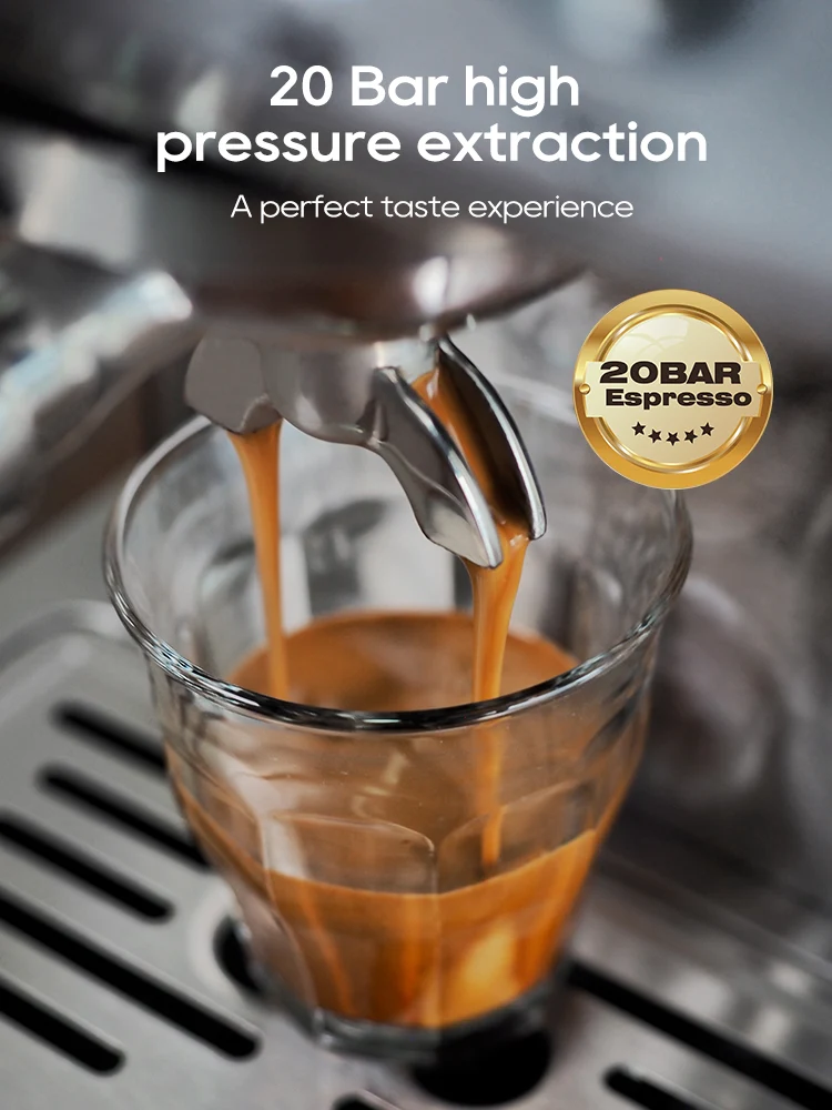 HiBREW  Semi Automatic Espresso Coffee Machine Temperature Adjustable H10A - Image 6